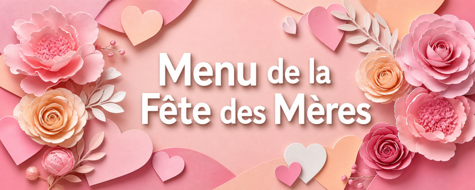 Menu de la Fête des mères